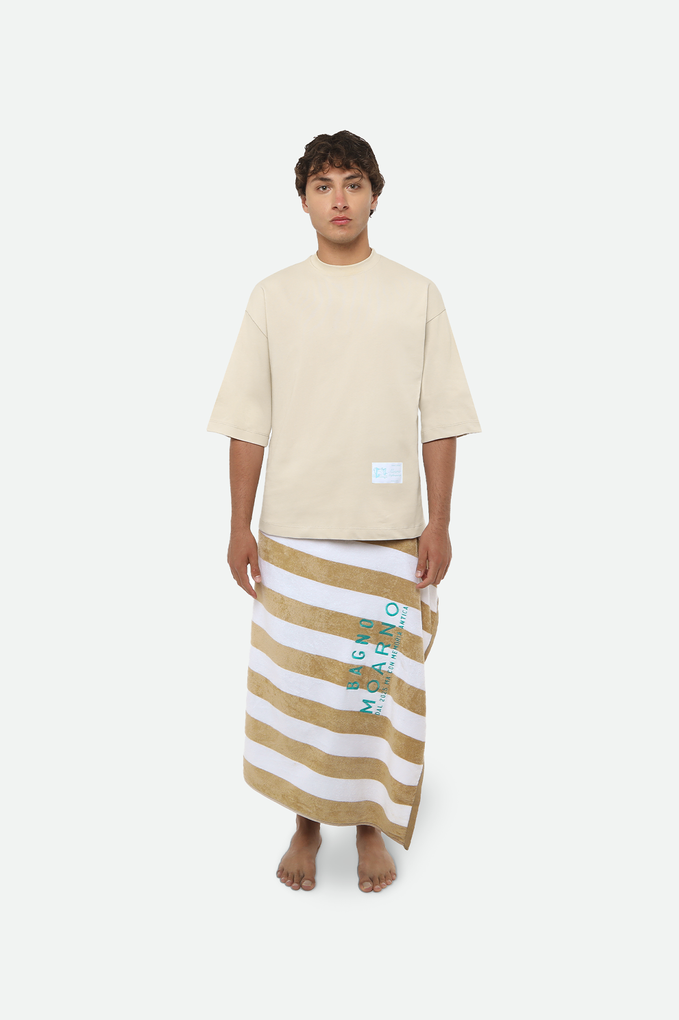 T-SHIRT SALE MARINO IN JERSEY DI COTONE