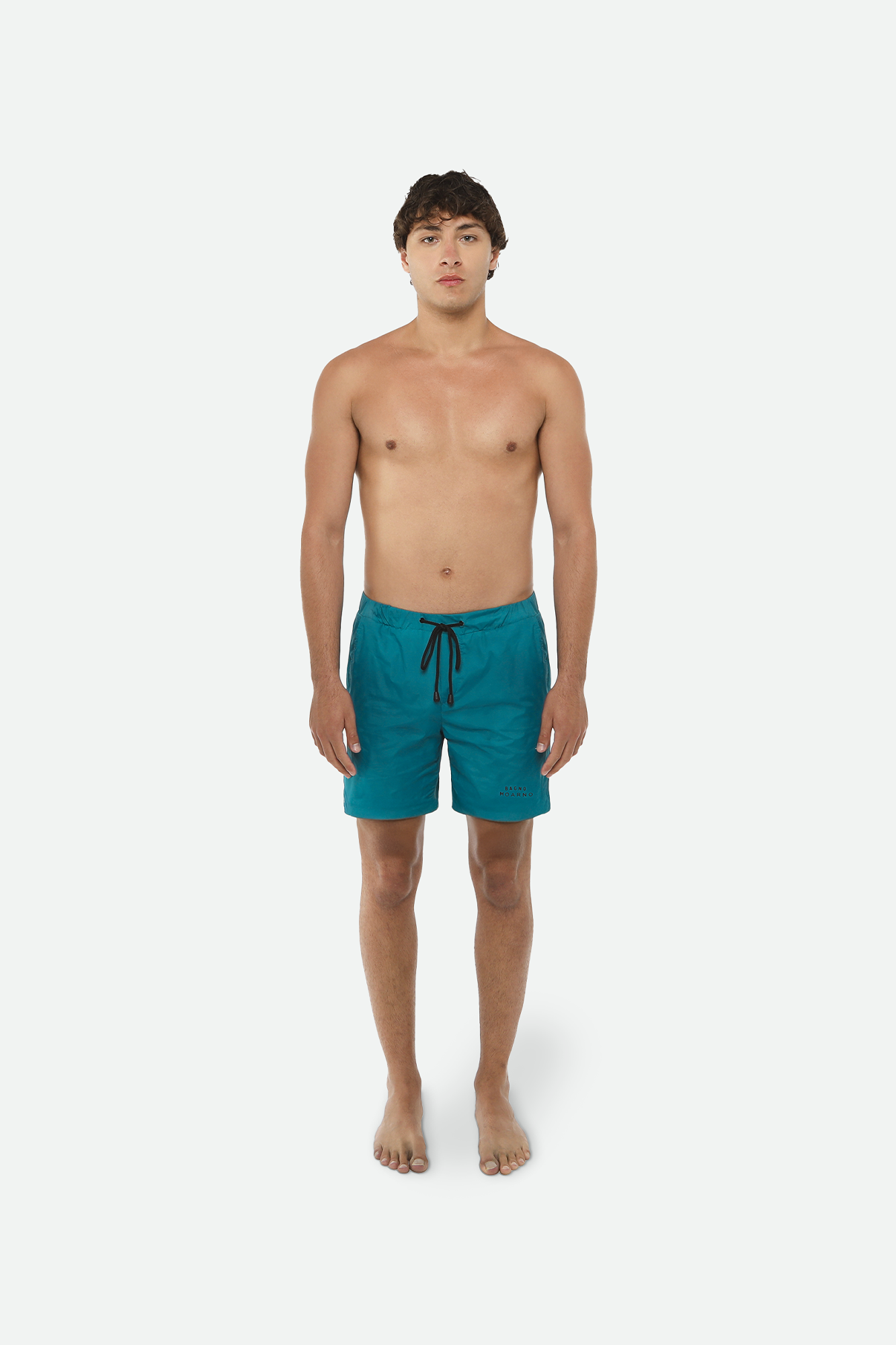 COSTUME DA BAGNO BLU MOARNO IN TELA DI NYLON