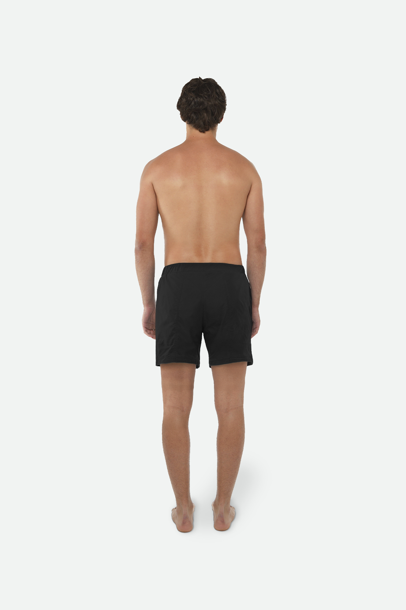 COSTUME DA BAGNO NERO IN TELA DI NYLON