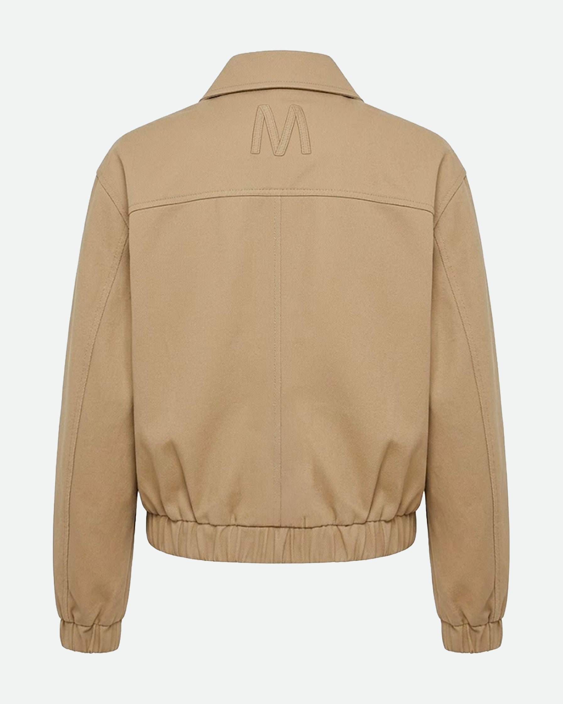 GIACCA BOMBER IN GABARDINE DI COTONE