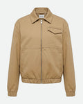 GIACCA BOMBER IN GABARDINE DI COTONE