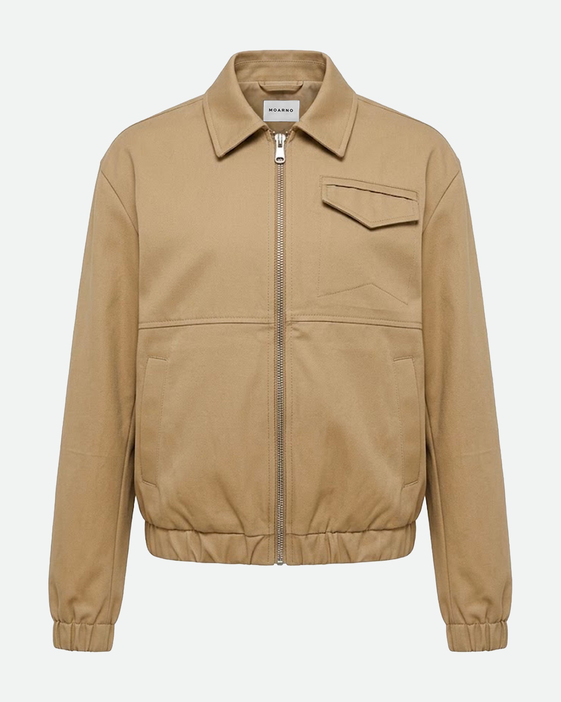 GIACCA BOMBER IN GABARDINE DI COTONE