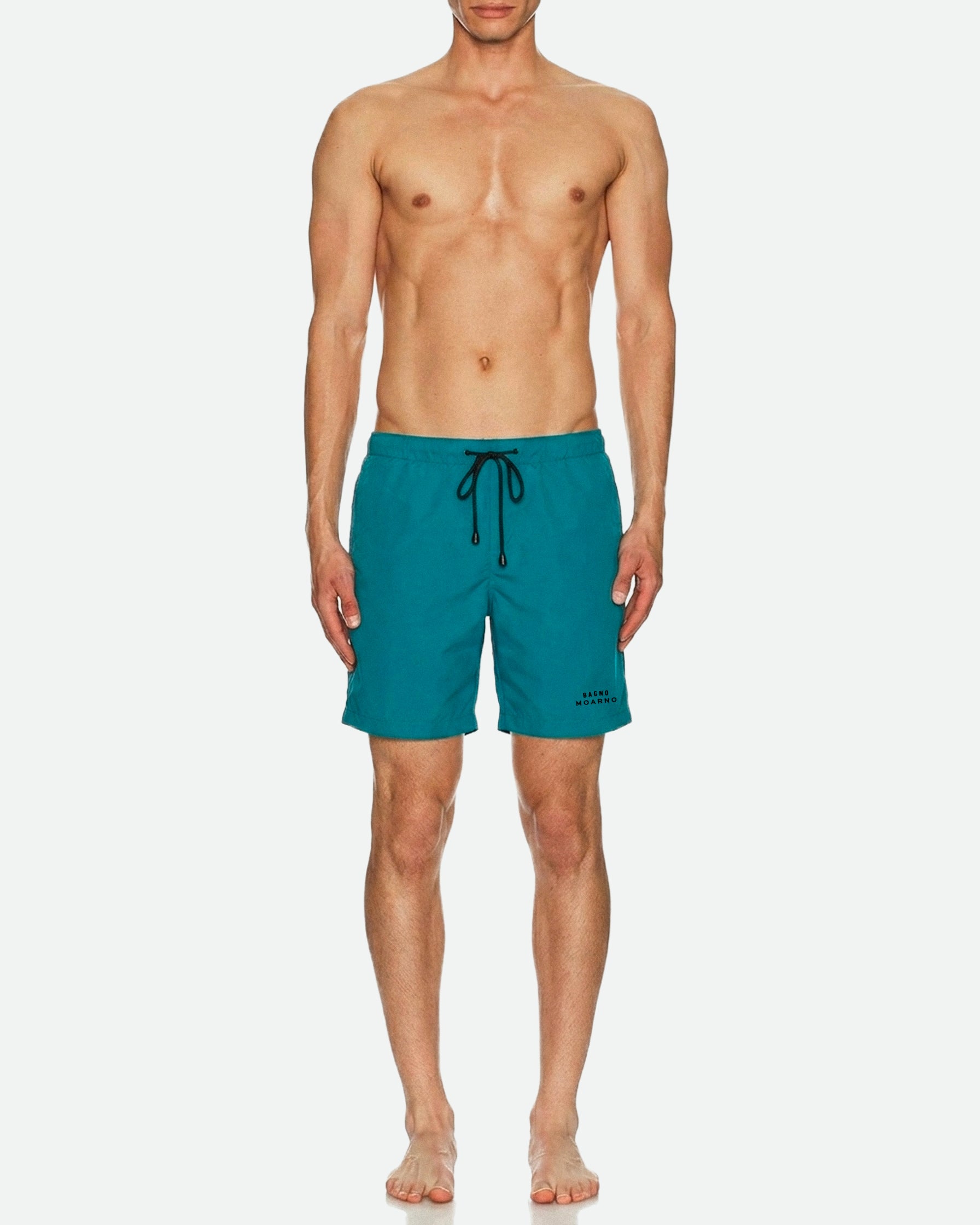 COSTUME DA BAGNO BLU MOARNO IN TELA DI NYLON