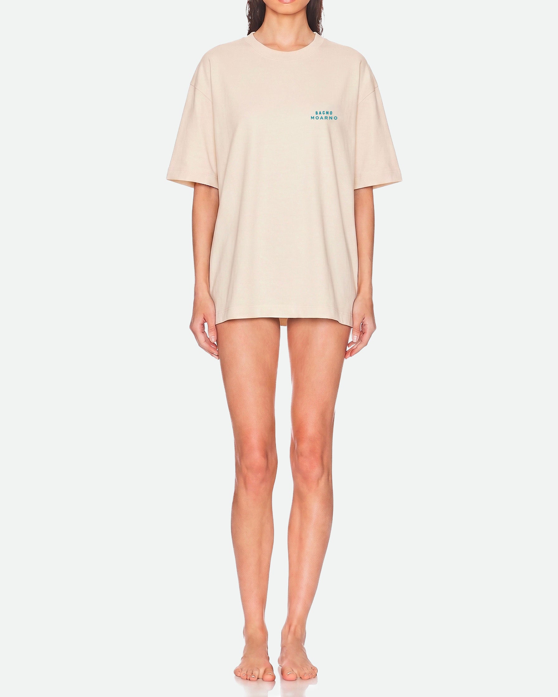 T-SHIRT SALE MARINO IN JERSEY DI COTONE