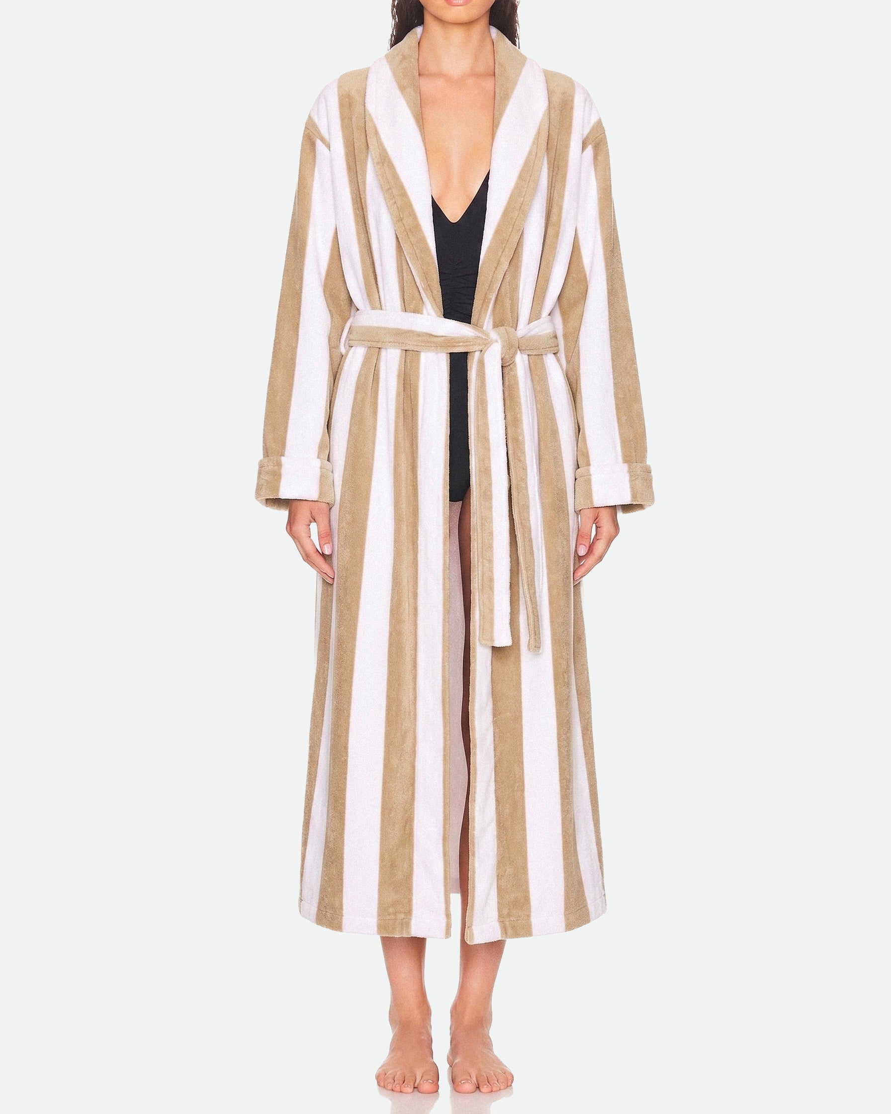 ACCAPPATOIO IN JACQUARD VELOUR DI COTONE