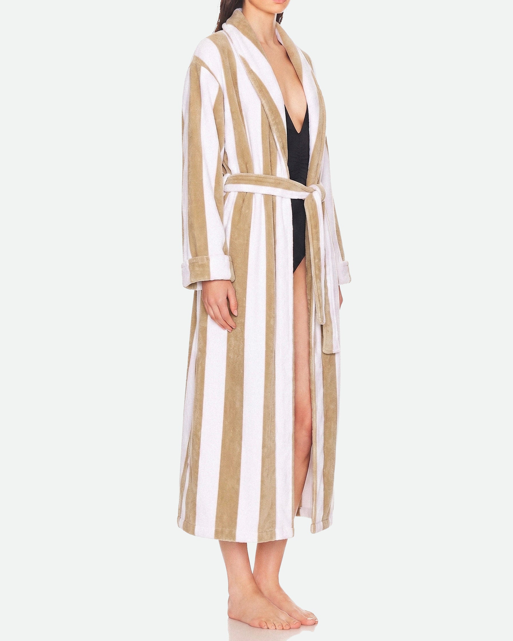 ACCAPPATOIO IN JACQUARD VELOUR DI COTONE