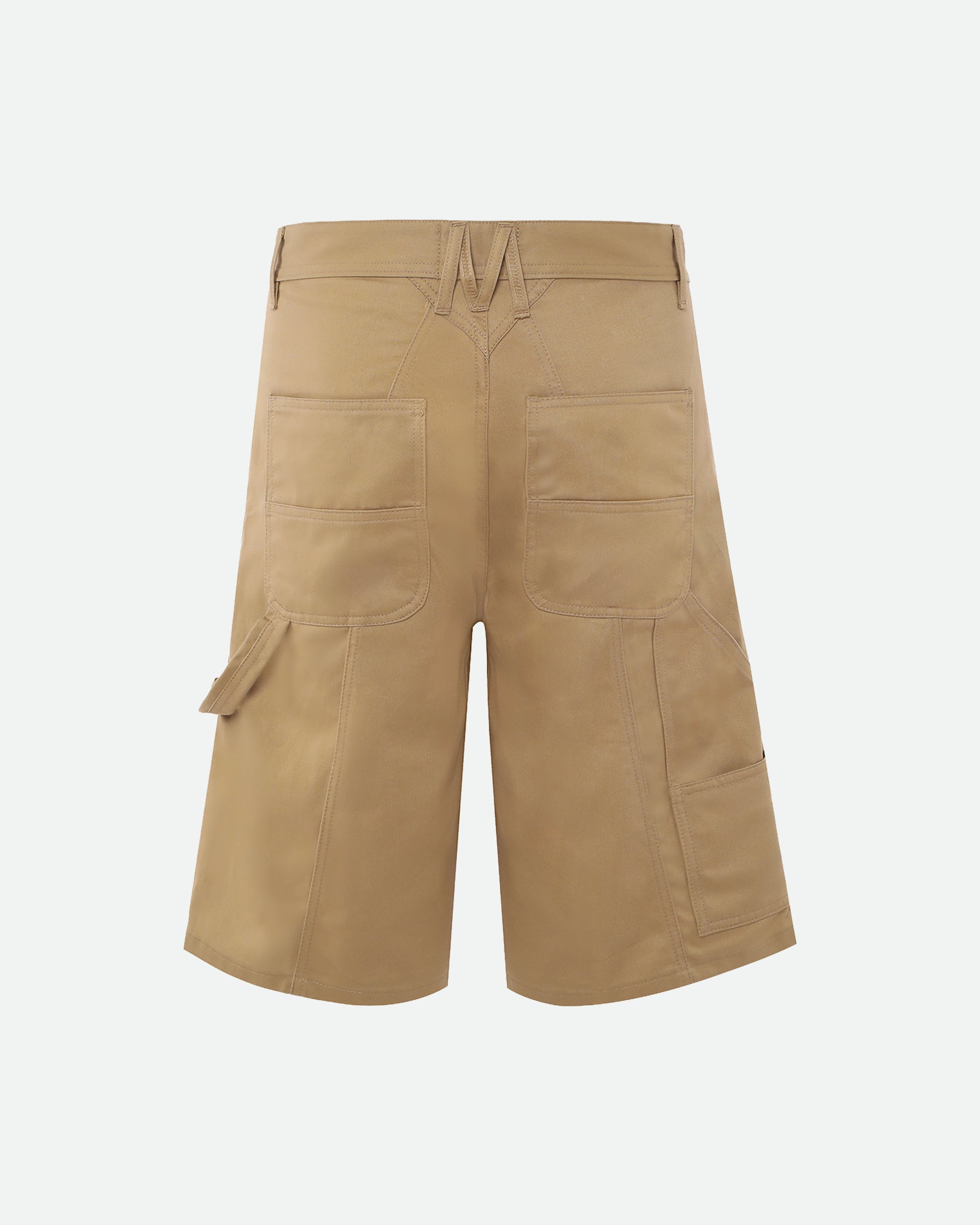 BERMUDA IN DRILL DI COTONE CON TASCHE CARGO